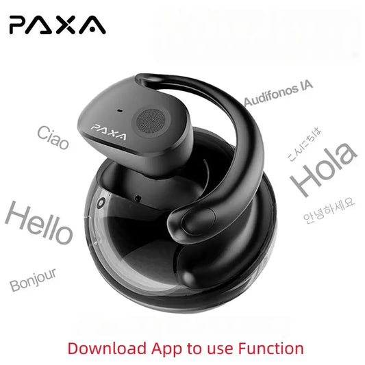 PAXA T26 Pro Wireless Earbuds - Premium Bluetooth Earbuds with Superior Sound Quality for Music and Phone Calls, Sport Headsets Featuring Noise-Canceling Microphone